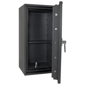 Preview: Rottner Wertschutzschrank EN1 Fire Profi 100 Doppelbartschloss anthrazit T05009